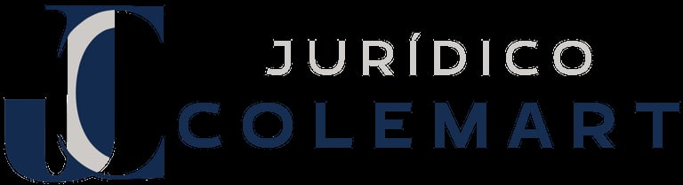 Juridico Colemart logo with blue stylized C and company name